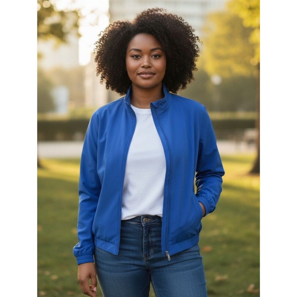 Koret Women's XL Royal Blue Full-Zip Lightweight Jacket